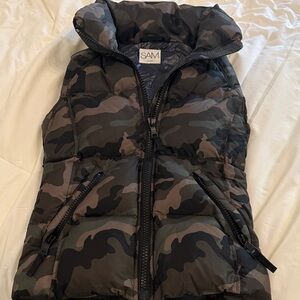 SAM Camouflage Puffer Vest